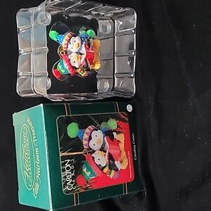 VINTAGE Carlton Cards - Caroling Cuties #171 NWT‎ - Penguins
